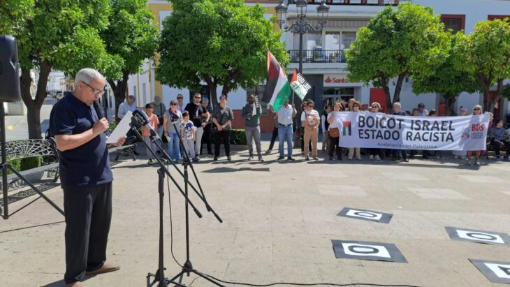 Manifestación en Lebrija por Palestina