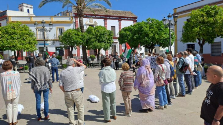 Manifestación en Lebrija por Palestina