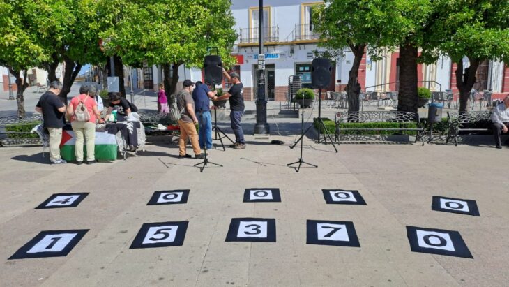 Manifestación en Lebrija por Palestina