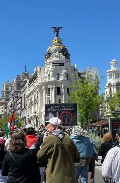 Manifestación de Madrid por Palestina