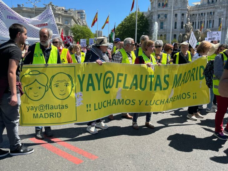 Manifestación de Madrid por Palestina