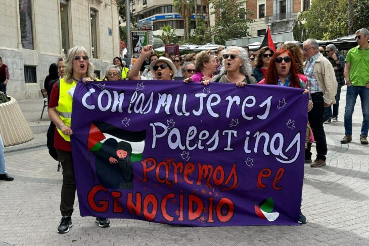 Manifestación por Palestina en Jaén