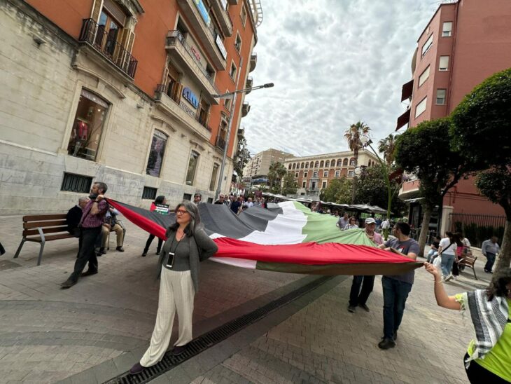 Manifestación por Palestina en Jaén