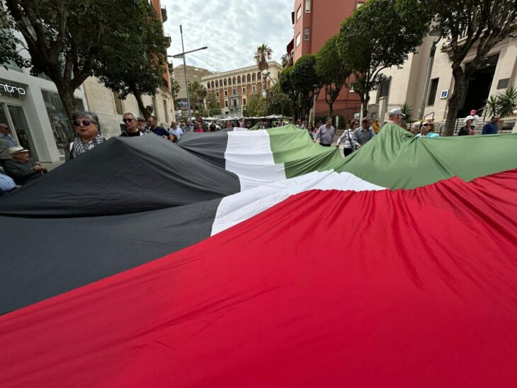 Manifestación por Palestina en Jaén