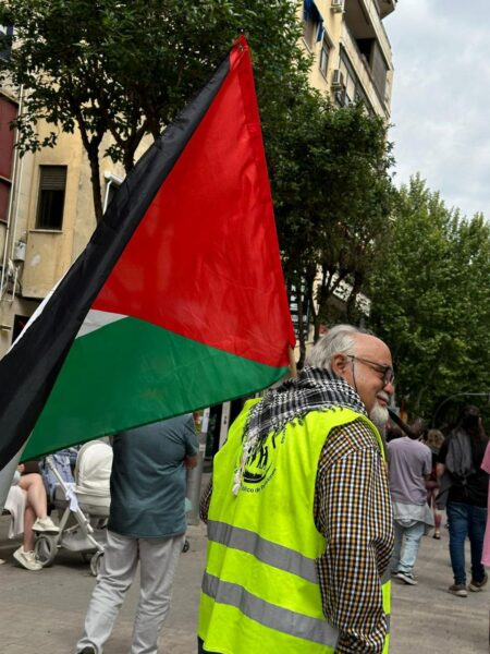 Manifestación por Palestina en Jaén