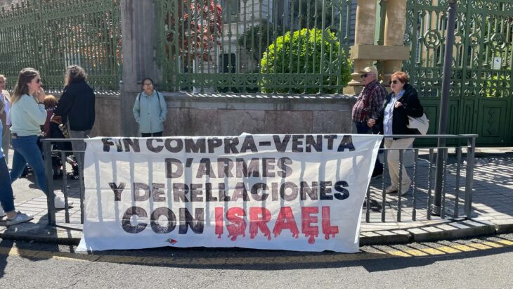 Manifestación por Palestina en Oviedo