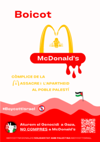 Octavillas boicot McDonalds en catalán