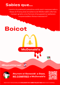 Octavillas boicot McDonalds en catalán